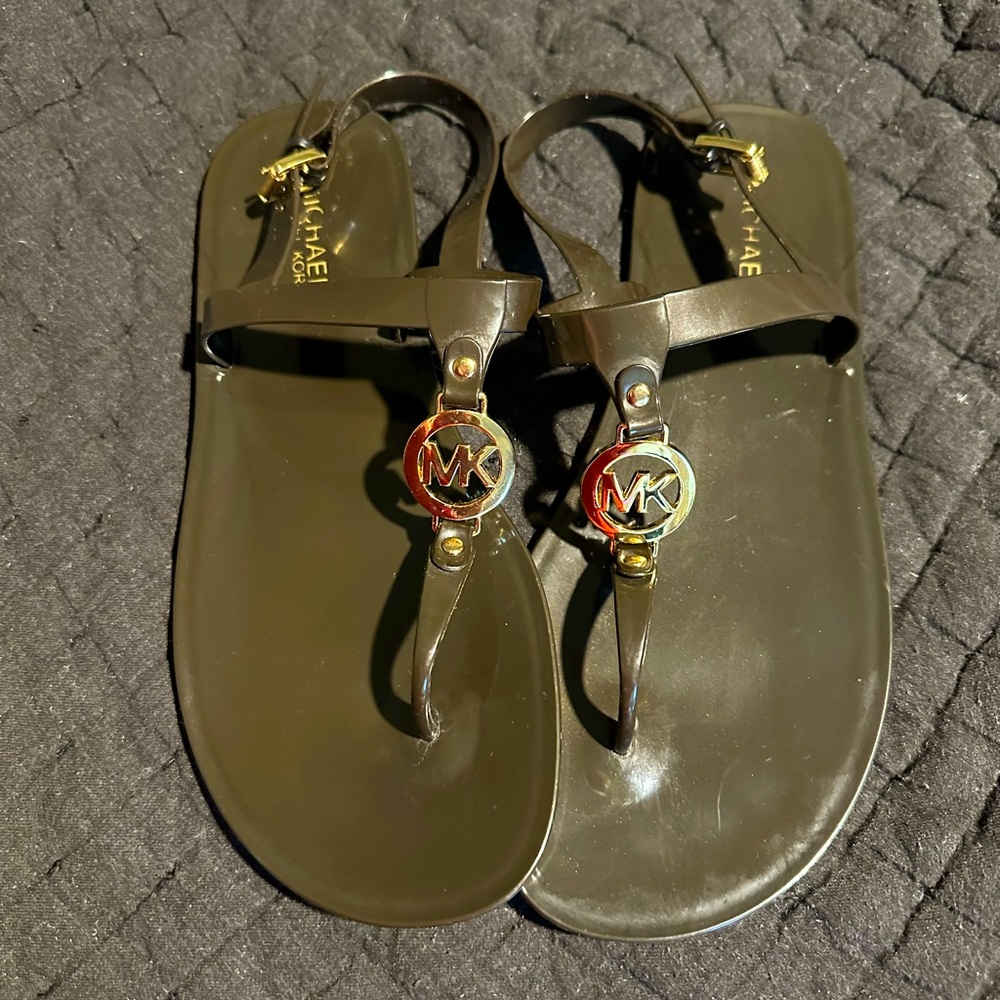 Michael Kors Mallory jelly sandals